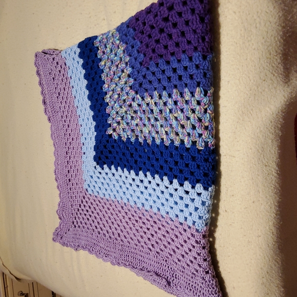 Colorful Afghan Throw - Picture 3 of 5